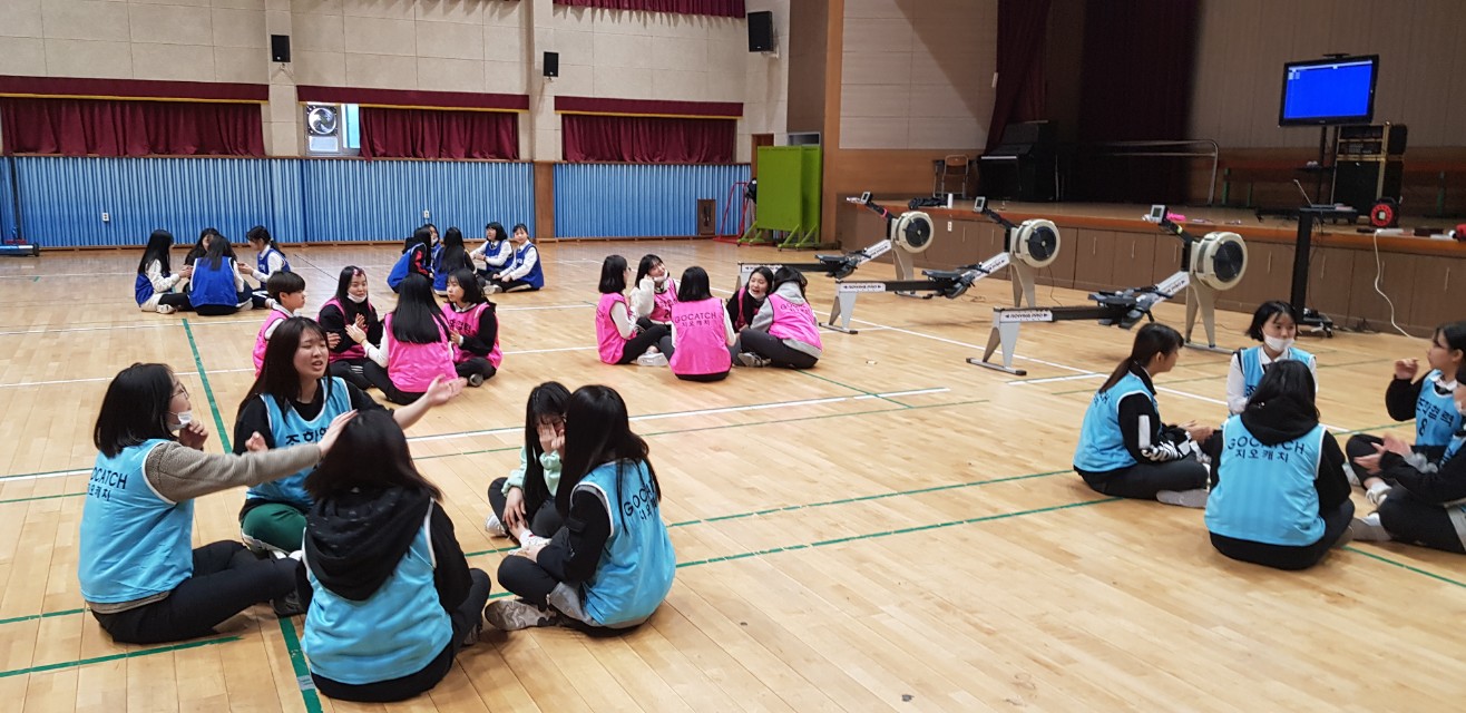 4/12(금) 김포여중 학생임원진들의 리더십교육을 진행했습니다.